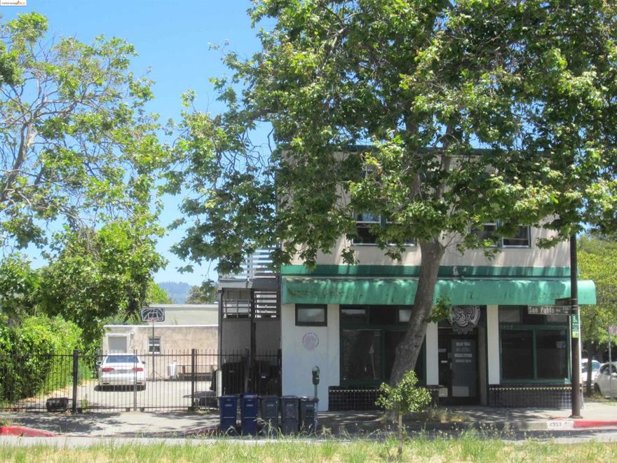 Built in 1939, building is 3,010 sq. ft. Lot size 4,500 sq. ft. Fully occupied, annual income is about $71,000.00. Financial numbers are estimated. 4 parking spaces, iron fence gate with electric openers. Downstairs is commercial space , upstairs and back are residential. Located in the corner of 2 busy streets, good for business and living! Unit 2351 $2596.88/month, upstairs residential 3 bed 1.5 bath. Unit 2353 $1800.00/month, downstairs commercial unit with bathroom. Unit 2351 1/2 $800.00/month, 1 bed 1bath Unit 2351 1/2 $725.00/month, 1 bad 1 bath.