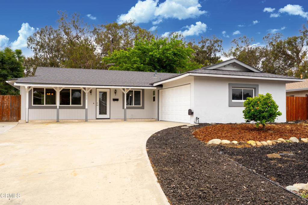 Welcome to a wonderful single-story home located on a quiet cul-de-sac offering 4 bedrooms, 2 bathrooms and 1,426 sq. ft. of living space. The large, flat 8,276 sq ft lot, backs to a barranca providing a beautiful natural backdrop and extra privacy. The expansive driveway is a rare find, with room for an RV, boat, or multiple vehicles, making it ideal for adventure-seekers or large gatherings. Located in a desirable East Ventura neighborhood, this home offers great floor plan and a generous property that is excellent for entertaining and enjoying quality time with loved ones. The kitchen offers stainless steel appliances, classic wood cabinetry, a small breakfast bar and opens to the dining area. You'll enjoy an additional bonus room with a wood-burning fireplace that offers space for relaxing, reading and cozy nights.Additional property highlights include an attached two-car garage, new exterior paint, newly installed carpet and a 3-year-old roof!The property could benefit from a few additional updates and offers the opportunity to put your personal touch on a home that will be treasured for generations. Just minutes from local parks, schools, shopping, dining, and easy freeway access - don't miss this opportunity to own a wonderful home in this welcoming Ventura neighborhood.
