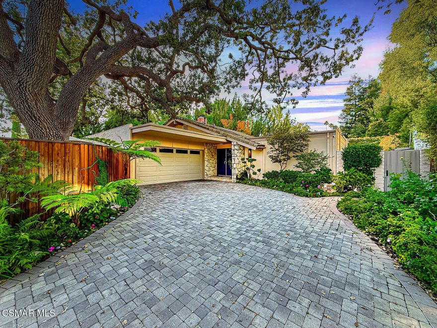 Reimagined Single-Story Retreat in the Heart of Westlake Village&#8252;&#65039;Welcome to this beautifully reimagined single-story masterpiece ideally situated in the heart of Westlake Village,just moments from The Landing, Stonehaus, fine dining, and all the premier amenities this coveted community hasto offer.Spanning 2,002 sq. ft., this thoughtfully designed residence offers 4 spacious bedrooms and 2 elegantly updatedbathrooms, blending timeless craftsmanship with modern sophistication. From the moment you step through the frontdoor, you are greeted by soaring open-beam vaulted ceilings and an abundance of natural light that accentuates thehome's warm, inviting character.The chef's kitchen flows effortlessly into the dining and living areas, making it perfect for entertaining family andfriends. Every detail has been curated to create a sense of relaxed luxury and functional design, reflecting the pride ofownership from the home's original owner.Step outside into your private backyard oasis -- a true resort-style setting featuring a sparkling pool with a tranquilrock waterfall, an additional seating area with a cascading water feature, and lush landscaping designed for serenityand privacy. Whether lounging poolside or entertaining under the stars, this space captures the essence of Californiaoutdoor living.Additional features include a two-car finished garage with rubberized flooring and custom built-in cabinetry,providing ample storage and workspace.This is more than a home -- it's a testament to quality, care, and timeless appeal in one of Southern California'smost sought-after neighborhoods.Don't wait on this one-of-a-kind Westlake Village Craftsman -- homes like this rarely come available.