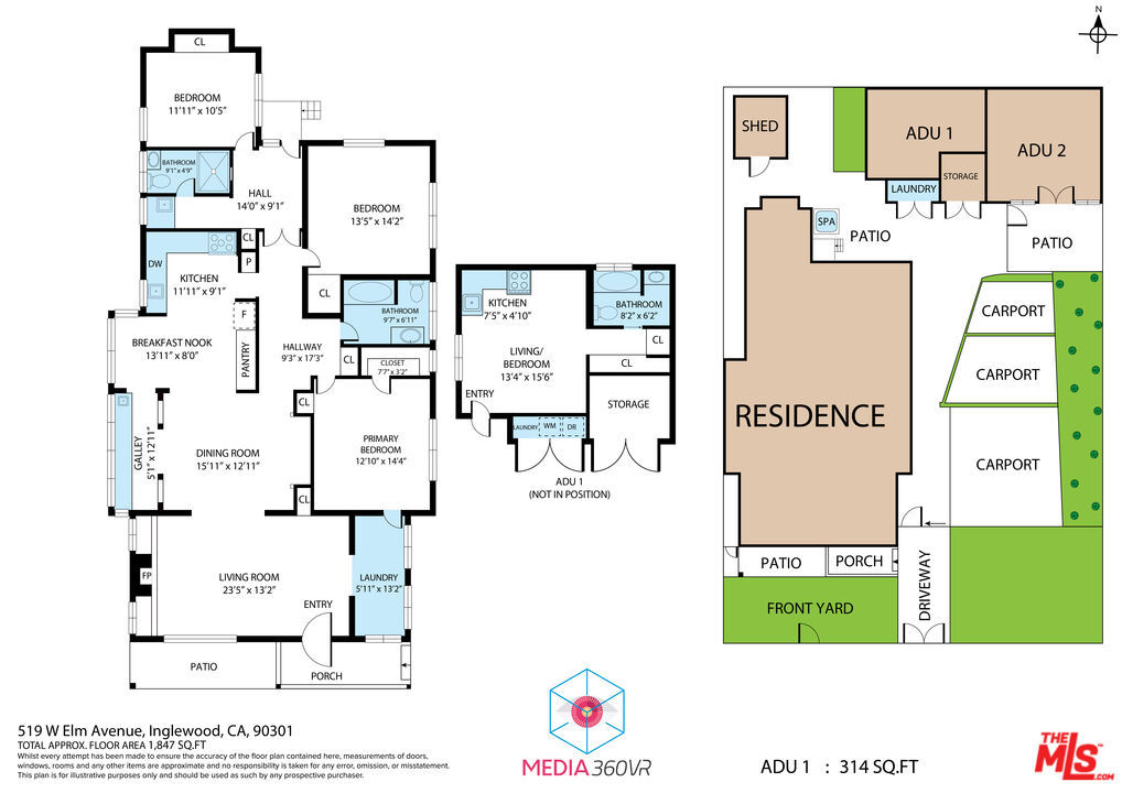 Main image without alt text