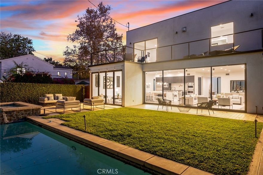 In the highly coveted Caltech neighborhood, this stunning move-in-ready home embodies modern sophistication in a prestigious and historically rich location. A must-see lifestyle property, it features four en-suite bedrooms and five beautifully designed baths, blending luxury and functionality for today’s discerning buyer.

Modern elegance and effortless living define this contemporary two-story home near Caltech and The Huntington Library. The open-concept floor plan showcases floor-to-ceiling glass doors that fill the home with natural light and open to a private backyard oasis with a lap pool, spa, and spacious patio — perfect for entertaining or relaxing in style.

The gourmet kitchen impresses with dual islands, Viking stainless-steel appliances, and floating shelves that exude modern flair. The primary suite offers a spa-inspired bath, custom walk-in closet, and balcony with breathtaking mountain views. Smart home features, an EV-ready two-car garage, and a prime Pasadena address complete this exceptional offering — where architectural design meets timeless Pasadena living.