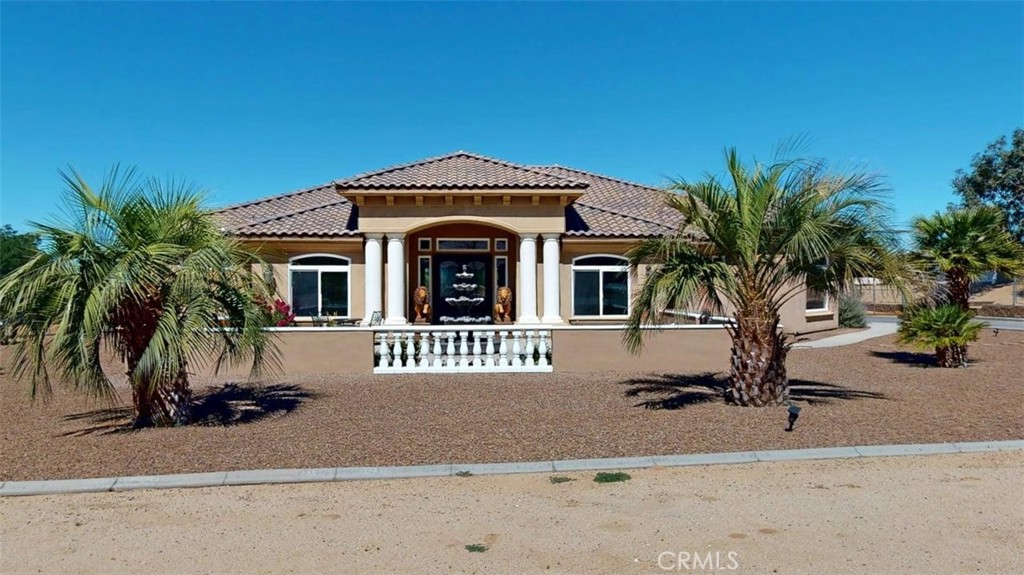 Stunning Custom Home with Panoramic Views and Exceptional Features
Welcome to this beautifully maintained custom home featuring 3 spacious bedrooms all with large walk in closets, 2.5 bathrooms, and an open, airy floor plan. Enjoy 10-foot ceilings throughout and an impressive 12-foot ceiling in the living room, accented with crown molding and a Venetian-finish ceiling. A cozy gas fireplace and built-in surround sound system create the perfect ambiance for relaxing or entertaining.
The gourmet kitchen is both stylish and functional, offering rich maple cabinets, granite countertops, a center island, walk-in pantry, and ample cabinet space — ideal for family gatherings and everyday living.
Enjoy added living space in the game room, complete with a pool table that stays with the home — ideal for entertaining guests
Retreat to the luxurious main suite, complete with two walk-in closets, a dual-sink vanity, a jetted tub, and a walk-in shower with dual shower heads.
Step outside to a fully fenced backyard and soak in breathtaking views from the expansive covered patio — perfect for entertaining. The front courtyard adds charm and privacy, creating a welcoming outdoor space to enjoy morning coffee or evening sunsets.
Additional Highlights Include:
Finished 3-car attached garage
Detached 3-car garage (approx. 950 sq. ft.) with 220 power, auto door opener, and finished interior — ideal for a workshop or extra storage
Central vacuum system
Indoor laundry room with lots of storage
2-zoned A/C units plus evaporative cooler for year-round climate control
Dual water heaters
Alarm system for peace of mind
Granite countertops and natural stone/tile flooring throughout
Ceiling fans in every room
Bathroom shared by secondary bedrooms
Extensive concrete work and front yard landscaping
This home is the perfect blend of luxury, comfort, and functionality. Pride of ownership shines throughout.
Call today to schedule your private showing — this is a must-see property!