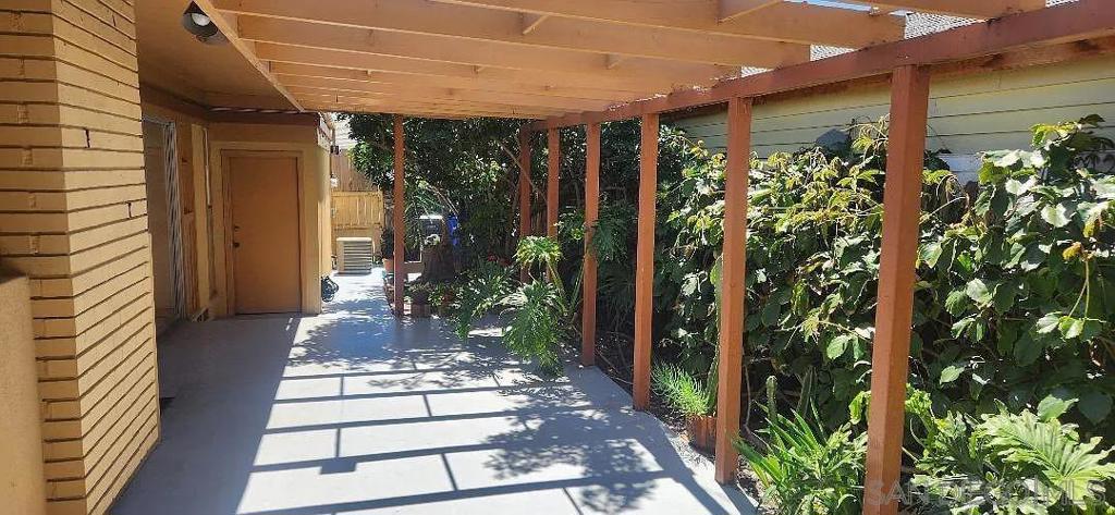 Hillcrest/Balboa Park Mid-century Urban Oasis! Beautiful 2 BR, 1.5 BA spacious home located in a quiet residential area of Hillcrest near Balboa Park. Walk to great restaurants, theater, museums, and the zoo. The home has a stone fireplace in the living room, floor to ceiling windows overlooking a private covered patio, porcelain tile floors, central heat and air conditioning, washer/dryer, and an attached two car garage. Pets considered.