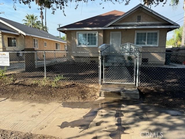 Great Investment Property! The front building is two units. One with 2 Bedrooms 1 Bathroom, middle unit 1 Bedroom 1Bathrom. The Detached rear unit is two bedrooms, 1 Bathroom. Prime location in San Bernardino, close to schools, shopping, and Public transportation. Both 2 Bedrooms are currently occupied. The Seller is in the process of finding a new tenant for the 1 Bedroom 1 Bathroom. Realtors, please see the additional comment for more information. Pictures are from before the current tenants moved in. Please do not disturb tenants. Drive by only.