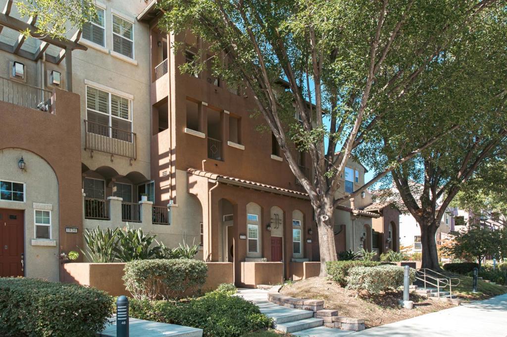 Welcome to 1836 Camino Leonor, a stunning modern condo offering 1,519 sq.ft. of stylish living space on a 1,571 sq.ft. lot. This beautifully designed 2-bedroom, 2.5-bathroom home features an open and airy floor plan filled with abundant natural light, creating a warm and inviting atmosphere throughout. Step inside to find a spacious living room, high ceilings, and large windows that perfectly highlight the homes contemporary design. The modern kitchen boasts sleek cabinetry, stainless steel appliances, and a generous island ideal for both cooking and entertaining. Upstairs, the primary suite includes a luxurious en-suite bath and walk-in closet, while the second bedroom also offers ample space and comfort. The attached two-car garage provides convenience and additional storage. Located in the highly desirable Luna at Terra Serena community, residents enjoy access to a pool, spa, clubhouse, and playground. The home is just minutes away from VTA, BART, Highway 880/680/101, as well as shopping, dining, and the new Costco & Sprouts. Enjoy the perfect blend of comfort, convenience, and modern living your new home awaits at 1836 Camino Leonor!