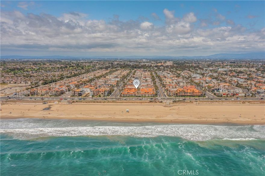 Check out this amazing 2-bedroom condo with an ocean view from the patio — perfectly situated right across the street from world-class surfing and the vibrant coastal lifestyle you’ve been dreaming of! This beautifully updated home features stainless steel appliances, brand-new flooring, and fresh paint throughout. Enjoy high ceilings in the living room, cozy up by the fireplace, and appreciate the convenience of in-unit laundry with a stackable washer and dryer. The condo also includes two bathrooms, two parking spaces, and a private patio with a storage closet. Located in a prime area just a short walk or bike ride to downtown, Dog Beach, excellent schools, shopping, and quick freeway access — this is coastal living at its best. Don’t wait — come see this one before the holiday season kicks in!