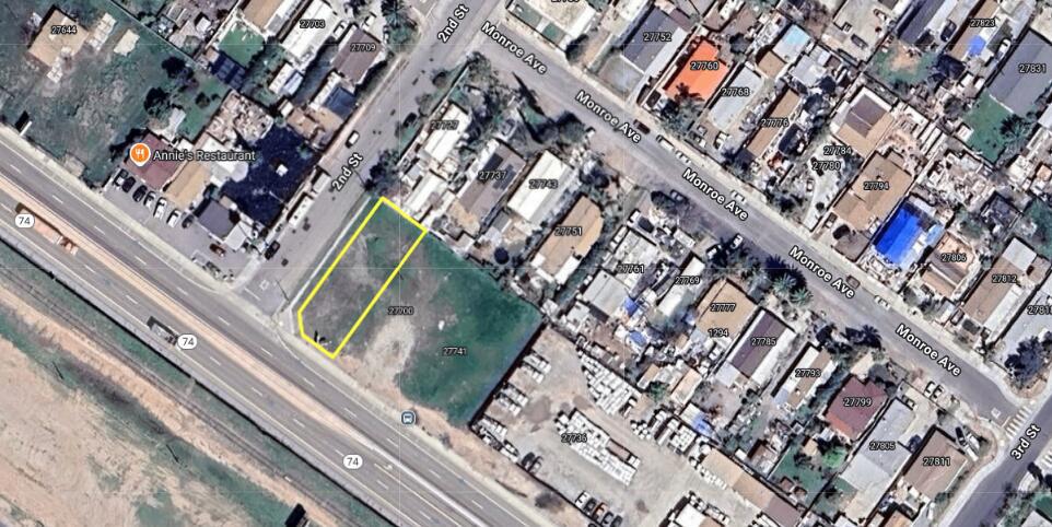 Great location! Commercial lot in a high traffic area! Also can be purchased with APN's 329-171-035 and 329-171-036