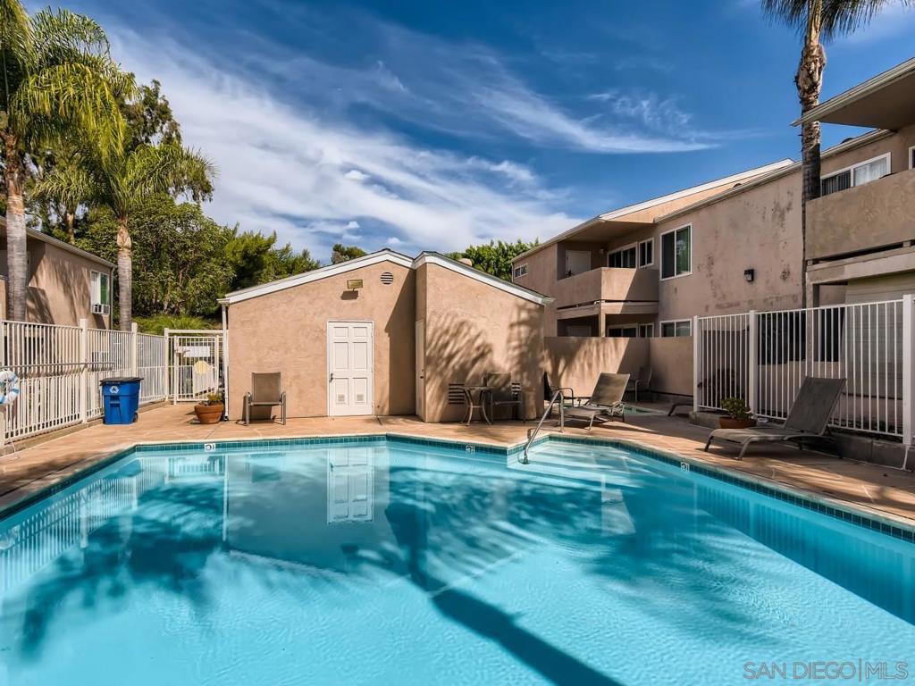 This light & bright 1 bedroom 1 Bath offers a well-appointed, lower-level condo in the desirable Mirabella Point complex. Boasting approximately 696 Sq ft of living space, it comes with in-unit laundry, key kitchen appliances, and access to community amenities including a pool. quiet and very private unit. With one assigned parking.