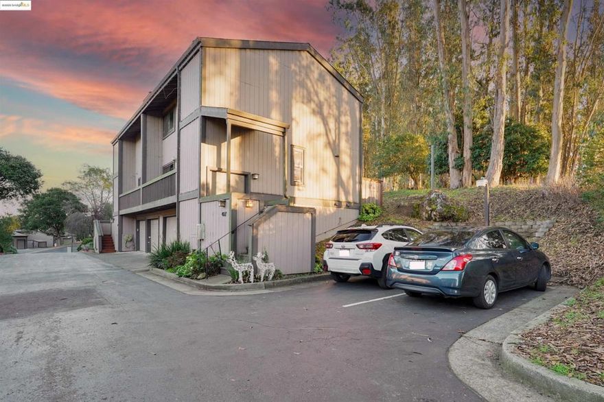 Come home to peaceful hillside living in this beautifully updated retreat near Wildcat Canyon. This sunlit 2-bedroom, 2-bath home offers 1,298 sq ft with an open, airy layout. A soaring-ceiling entry leads into a refreshed kitchen with modern finishes and updated appliances, flowing into the dining area and living room with a cozy fireplace—perfect for relaxing or entertaining. Enjoy indoor-outdoor living with a deck off the living room and a sliding door to a charming, fenced backyard, landscaped with vibrant flowers. Two updated bathrooms and generously sized bedrooms provide comfort and flexibility for guests, a home office, or hobbies. An attached two-car garage adds convenience. Community amenities include a pool and tennis courts, with nearby scenic paths for walks and rolling hill views.  Disclosures at https://app.disclosures.io/link/407-Vista-Heights-Road-nv3w7y72. Viewing is limited to appointments only. Thank​​‌​​​​‌​​‌‌​​‌​​​‌‌​​​‌​​‌‌​​​‌​‌​​​‌‌​ you.