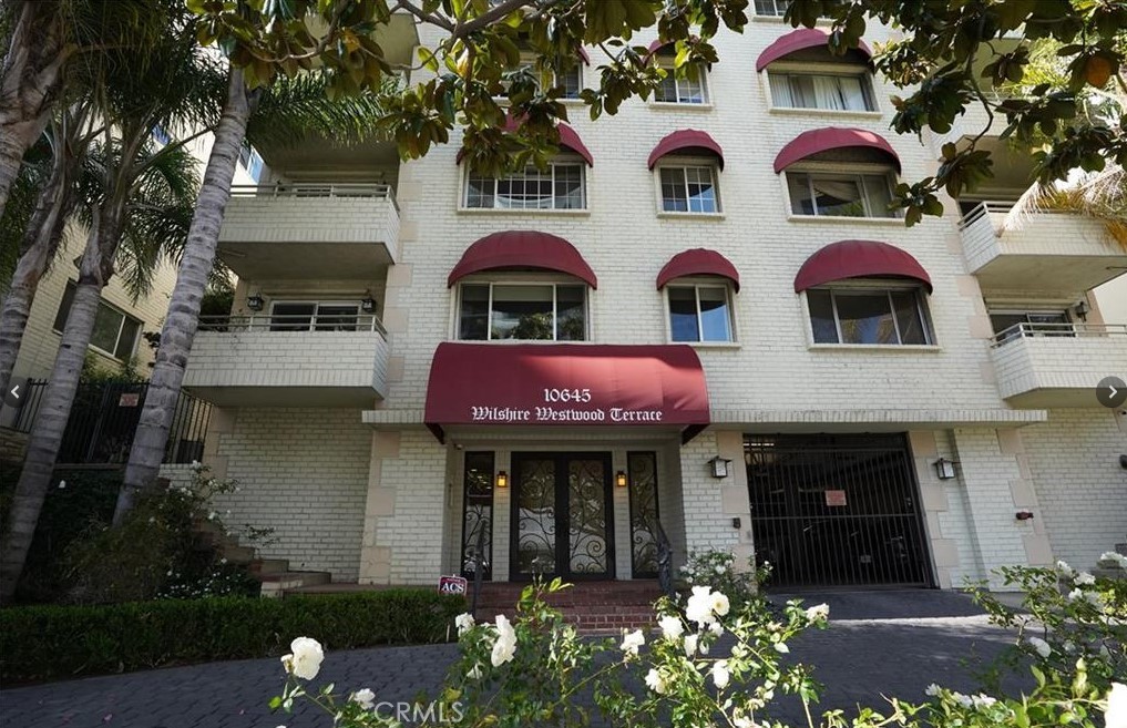 Beautifully updated condo with 2 bedrooms, 2 bathrooms + an office in a quaint building on the Wilshire Corridor! South facing unit with abundant natural light features a spacious living room w/fireplace, beautiful wood floors and an office off the living room which leads to a private balcony. Remodeled kitchen with stainless steel appliances adjacent to the large formal dining room. Both bedrooms have two closets including the master suite which features a private bathroom with dual vanity and walk-in closet. Steps to shops and dining and includes two side by side parking spaces! Close proximity to UCLA, Century City Mall, Westwood Village, theaters, shopping, restaurants. Easy access to 405 Freeway and public transportation. Water and trash included in the rent! Do not miss this opportunity to live in the beautiful-modern unit located in a small and secured building!