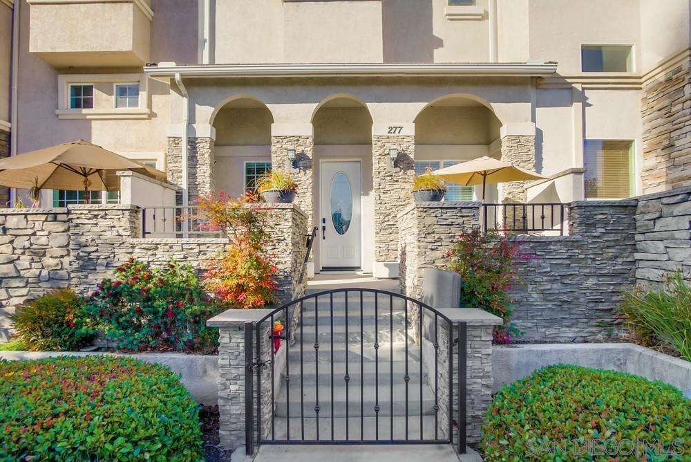 This exquisite home nestled in the heart of El Cajon offers a harmonious blend of elegance & comfort. As you step inside, you are greeted by an expansive living space creating an inviting atmosphere for both intimate gatherings & grand entertaining. The open floor plan seamlessly connects the dining & kitchen areas crafted to provide both functionality & style. The home boasts 3 generously sized bedrooms, each offering a serene retreat with ample natural light. The master suite is a sanctuary of luxury, featuring an en-suite bathroom with modern fixtures & a spacious layout that promises relaxation & tranquility. With 2.5 beautifully appointed bathrooms, this residence ensures convenience & privacy for all residents & guests. The inclusion of an AC guarantees year-round comfort, while the in-unit washer/dryer add a touch of modern convenience to your daily routine. Experience the epitome of refined living in this exceptional El Cajon residence.