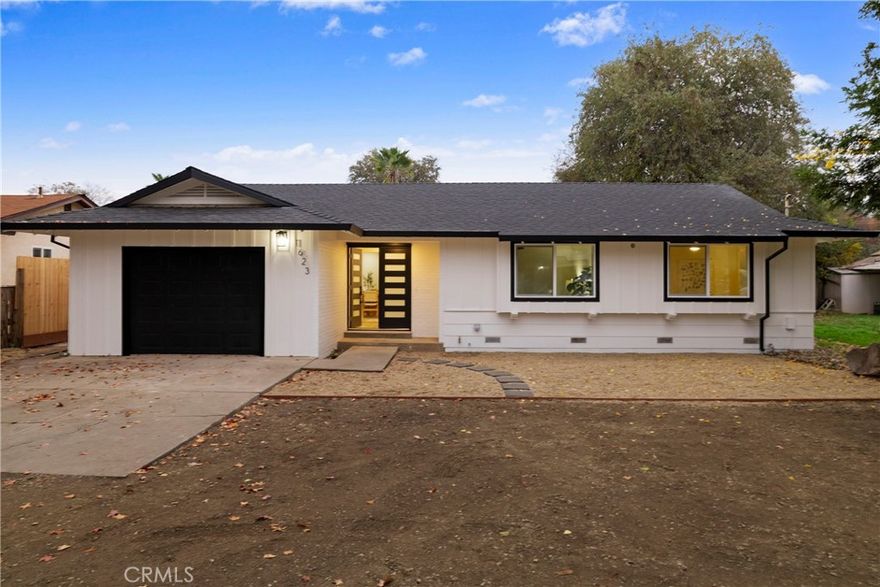 Welcome to 1623 Diamond Ave — where the charm of country living meets the convenience of being just five minutes from Downtown Chico. Nestled on just under a half-acre lot, this beautifully remodeled home offers the best of both worlds: room to breathe, yet close to everything that makes Chico special. From the moment you arrive, you’ll notice the pride in every detail. The home features a brand new 30-year roof, freshly resurfaced and tiled pool, new windows, new tankless water heater, new siding, and modern interior and exterior finishes that give it a fresh, timeless look. Step inside to discover a fully renovated kitchen and bathrooms, updated plumbing and electrical throughout, new insulation, and new paint and texture that bring warmth and style to every room. The property is fully landscaped with all-new fencing and thoughtful touches that make it perfect for relaxing or entertaining. Whether you’re hosting summer pool parties or enjoying quiet evenings under the stars, this home was designed to feel like your own private retreat — while staying close to the best that Chico has to offer.