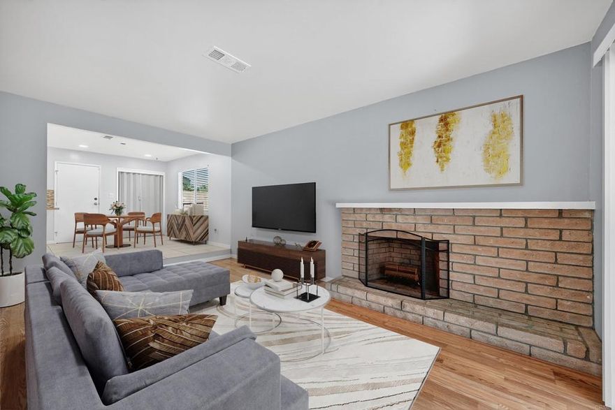 PRICED TO SELL! — VA ASSUMABLE LOAN available, maximize the value of your lot with this ADU potential!  Welcome to 280 Dahlia St, Fairfield — a charming 3-bedroom, 2-bath SINGLE-story home offering comfort, convenience, and incredible value. With 1,391 sq ft of living space on a generous 6,970 sq ft lot, this home is move-in ready and full of possibilities. Step inside to a bright living room, a cozy brick fireplace in the family room, and a sunroom that brings the outdoors in. Both bathrooms have been thoughtfully updated, and the home shines with fresh interior and exterior paint. The 2-car attached garage includes laundry hookups, while the spacious backyard is perfect for entertaining, gardening, or even the potential to add an ADU (buyer to verify with city).  *Prime Location — close to the freeway, shopping, Trader Joe’s, and Travis AFB *Priced to Sell — don’t miss this opportunity! *VA Assumable Loan — rare benefit for qualified buyers *ADU Potential — maximize the value of your lot  This Fairfield gem is ready for its next chapter — schedule your showing today!