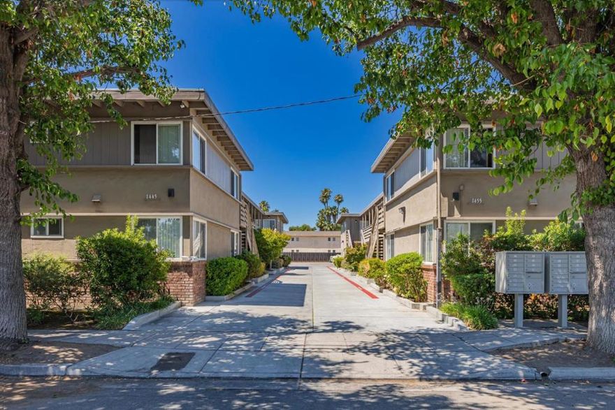 1445-1455 Kerley Drive comprises 12 one-bedroom, one-bathroom units and 8 two-bedroom, one-bathroom units. Extensive renovations, including new electrical panels, ensure safety and efficiency, eliminating the burden of immediate upfront costs for a new investor. A unique feature is the property's division into two separate Assessor's Parcel Numbers (APNs), offering flexibility for investors. Whether acquiring the entire 20-unit complex or opting to split it into two 10-unit properties, this choice enhances resale potential and caters to various investment strategies. Detailed marketing package available upon request.