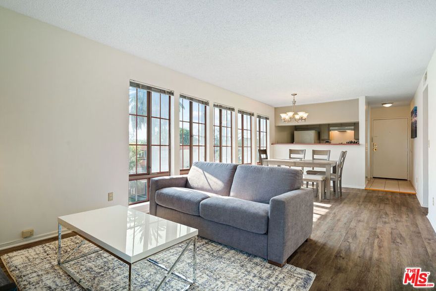 Amazing location. 2 bedroom 2 bath. Central AC / Heat. Stove, fridge and dishwasher. Furnished or unfurnished- same price. Laminate flooring. Community laundry room. Parking can be acquired for additional fee. non smoking building. Good credit a must.