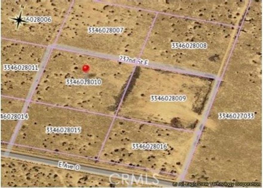 Endless possibilities for you! Located off of E Ave O & 232nd St E.  Breathtaking views of the desert! Lot spacious enough to build the house of your dreams or for investment. Very tranquil desert life awaits you... Buyer to make their own independent inquiry regarding zoning, environmental and hazard zones, land use restrictions  and cost of utilities. Contact the city of Palmdale.   VERY MOTIVATED SELLER!