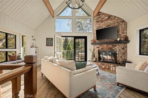 Photo of 28888 Cedar Drive, Lake Arrowhead, CA 92352 (MLS # IG26232344)