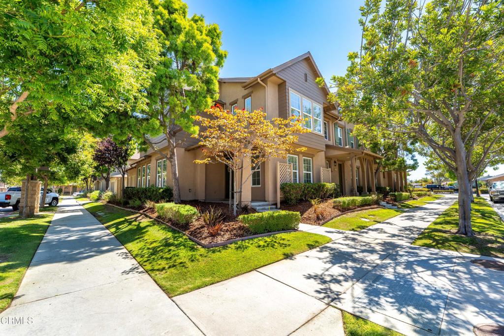 Have you been looking for a corner unit condo in Oxnard's highly coveted Riverpark neighborhood? This property offers 3 bedrooms, 2.5 baths, and an attached 2-car garage. Interior was recently painted. Walking distance to all the Riverpark amenities such as restaurants, gym, shopping, movie theater, Whole Foods, parks, schools, and easy access to 101 freeway. All bedrooms are upstairs. Downstairs you will find the kitchen, living room, dining area, a family room along with a half bath, and direct access to the 2-car garage. Upstairs you will find 3 bedrooms, 2 full baths, and a laundry room. Come see this lovely property for you to fully appreciate. The only thing missing is you and your personal belongings. This spacious property offers over 2,000 SF of living space and a corner unit for added privacy. Hurry and schedule a private tour or visit the open house to truly appreciate the potential of this lovely home.