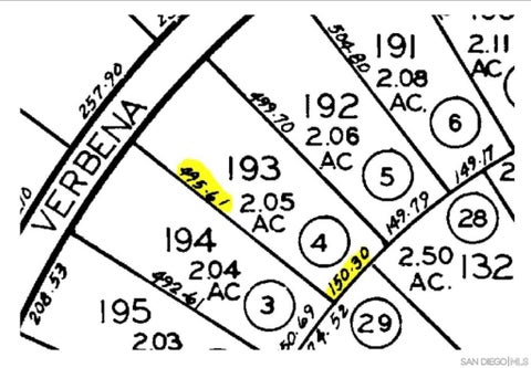 Photo of Verbena Drive, Borrego Springs, CA 92004 (MLS # 260024137SD)