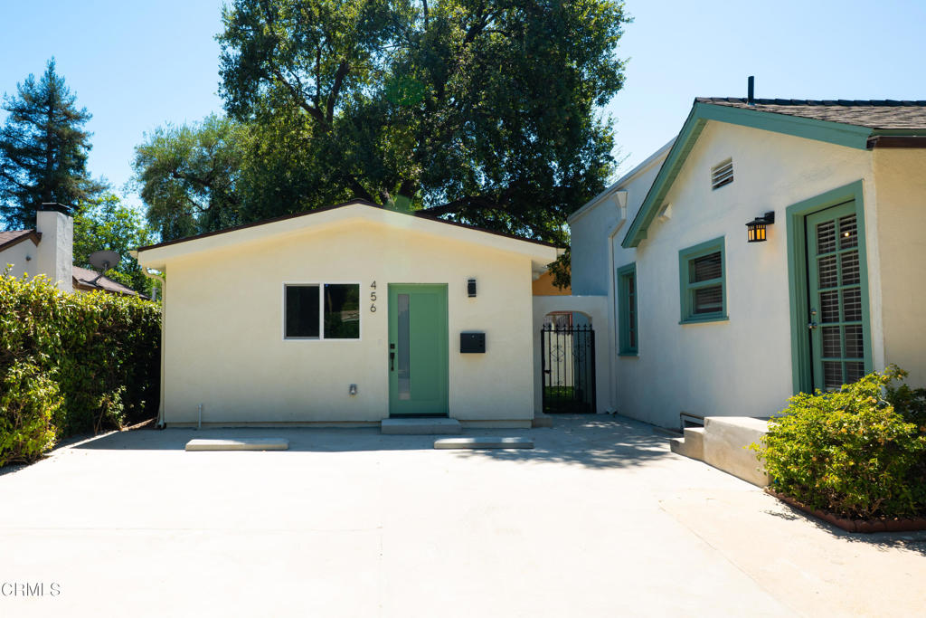 An SFR and ADU on the same lot. The 1 bedroom / 1 bath ADU is new construction and 438 sq/ft. The appliances are included (without warranty). There is on-site parking plus the gardening and side yard are included with lease. The traditional 2 bedroom / 1 bath home on site has central heat/air, tankless water heater, sprinkler system and tall hedges for privacy. All appliances included (without warranty) refrigerator, oven, dishwasher, washer/dryer. The washer/dryer is shared. The 2/1 home is available for $3,700 per month. The neighborhood is walk-able with tree-lined streets, cute homes and nice neighbors. Plus, Old Town Pasadena is just 6-7 minutes down the street. The Owner prefers to lease both units to the same person(s) but is open to leasing each unit to separate Tenants as well. Visit an open house to tour these units!