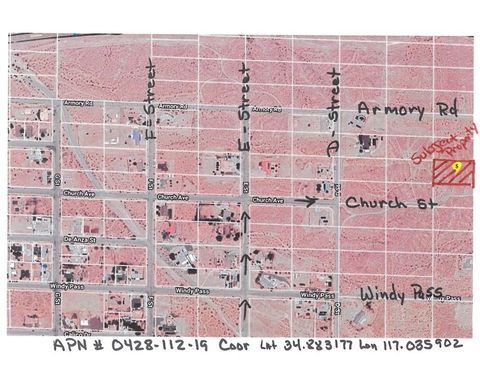 Photo of 19 D Street, Barstow, CA 92311 (MLS # HD23036120)