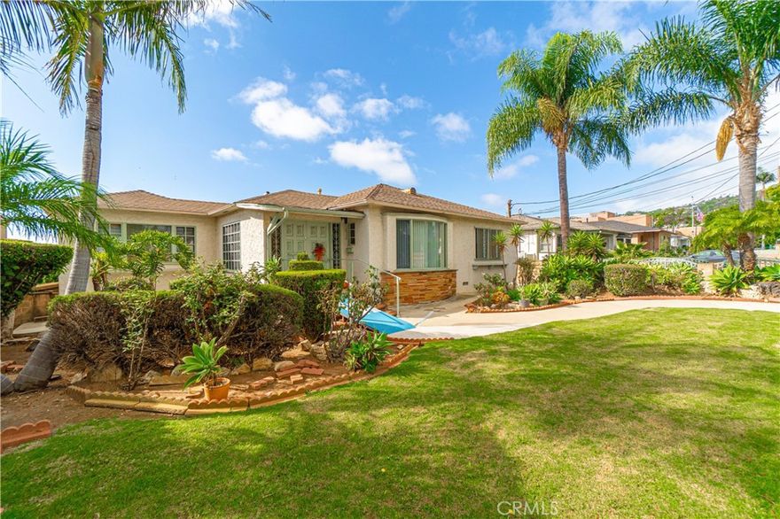 EXCEPTIONAL BUILDER/INVESTOR OPPORTUNITY in SAN PEDRO!  Large LAR1-zoned, 3-bedroom, 2 bath, 1,547 square foot home sitting on 3 lots (lots 9, 10, and 11) totaling 9,525 square feet.  This property is ripe for building 3 single family homes or multifamily income units, and/or ADUs.  LA City Planning office states that 3 addresses have already been assigned to the lot, including 1457.  Buyer to verify potential building and subdividing possibilities with LA City Planning Office.  As a reference, potential builder/investors should look at the property next door (aerial picture included in MLS pictures) whereby the builder erected 3 single family homes on the same size property comprising lots 12, 13, and 14.  Addresses are 1445, 1449, and 1453.  Alley provides detached garage opportunities.  

Excellent build opportunity in close proximity to Peck Park, Cabrillo Beach, local dining, 110 Freeway, Vincent Thomas bridge, and the upcoming West Harbor Development, which will span approximately 42 acres and comprise roughly 300,000 square feet of retail, dining, and entertainment space, including a proposed open-air 6,200 seat amphitheater and 1-mile long promenade.    Now would be a great time to build prior to the completion of West Harbor which will be bringing new jobs and increased demand for housing.