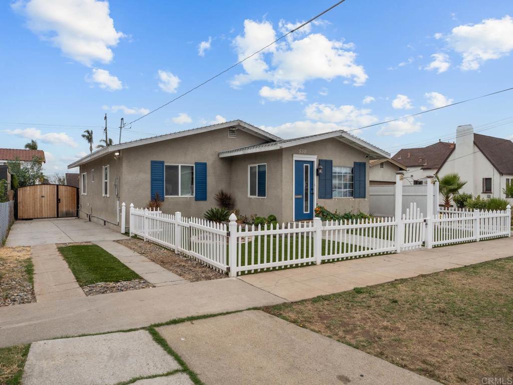 Charming Craftsman-style home in the heart of National City! This 3-bedroom, 1-bath residence offers approximately 1,162 sq ft of living space, including an optional third room perfect for a home office, guest room, or creative studio. Thoughtfully upgraded throughout, this move-in ready home blends classic character with modern comfort. Enjoy the convenience of on-site RV or boat parking, a spacious storage shed, and your very own garden nursery — ideal for outdoor enthusiasts or green thumbs. A unique opportunity with space, style, and flexibility!