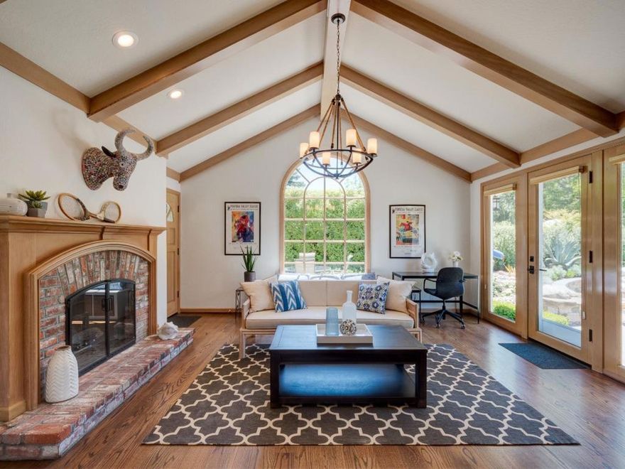 Nestled on a tranquil cul-de-sac in the heart of Menlo Park, this exquisitely remodeled, furnished, 1-bedroom, 1-bathroom cottage blends modern elegance with effortless comfort. Bathed in natural light, the open-concept living space boasts soaring vaulted ceilings, gleaming hardwood floors, and a sleek, updated kitchen equipped with premium appliances, ideal for preparing gourmet meals or casual bites. Retreat to the generous bedroom, complete with dual closets for ample storage, and step out onto your private patio for morning coffee or evening relaxation amid lush surroundings. Convenience is key with in-unit laundry, a dedicated parking spot, and all-inclusive rent covering utilities, cable, high-speed internet, bi-weekly professional house cleaning, and weekly landscaping maintenance. Perfectly positioned just moments from vibrant downtown Menlo Park, Caltrain stations, Stanford University, and Meta headquarters, this turnkey gem offers seamless access to the best of Silicon Valley while providing a peaceful escape from the hustle and bustle. No smoking or pets, please. Embrace the ultimate in comfort and convenience. Schedule your viewing today and make this your new haven!