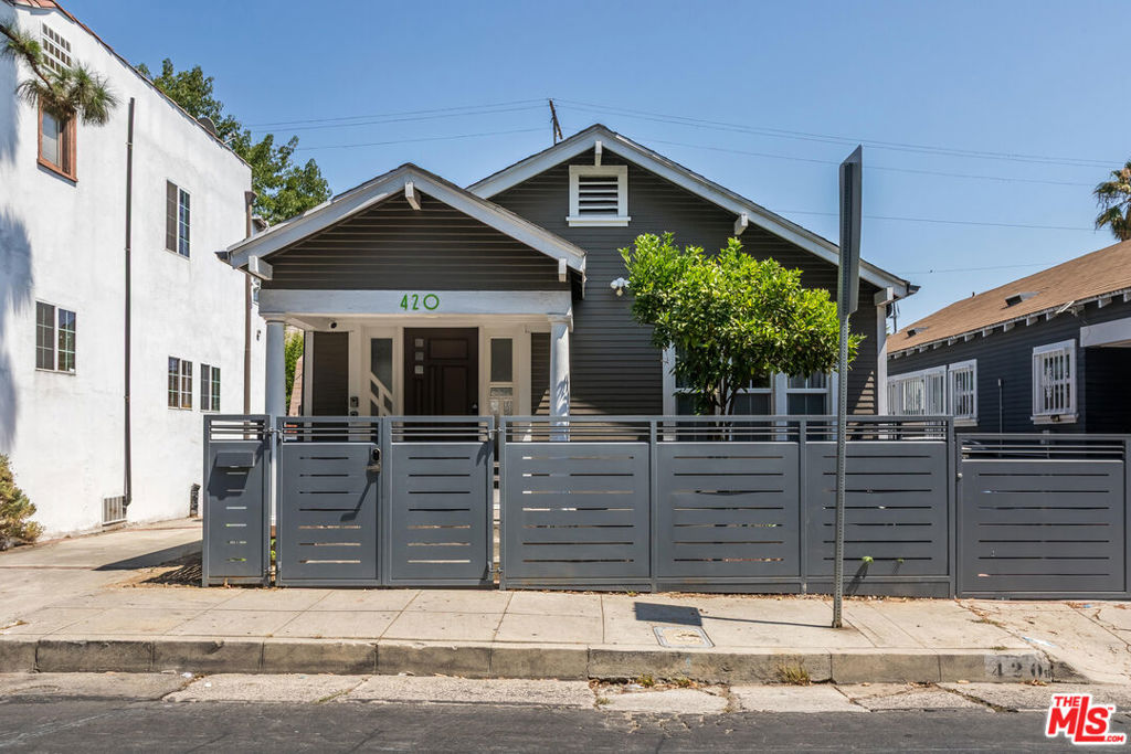 Welcome to Benton Way - a thoughtfully designed and beautifully updated bungalow tucked in the heart of Downtown Los Angeles. This charming home blends classic character with modern comfort and amenities. Step inside to find sunlit interiors, gleaming hardwood floors, and an open layout that flows seamlessly for both relaxing and entertaining. The updated kitchen and living spaces are complemented by central heating and A/C, ensuring year round comfort. Outside, discover your private oasis - a peaceful outdoor retreat perfect for dining al fresco, hosting friends, or simply unwinding under the city sky. This rare Downtown LA gem offers the best of both worlds: a tranquil escape with the convenience of city living just moments away.