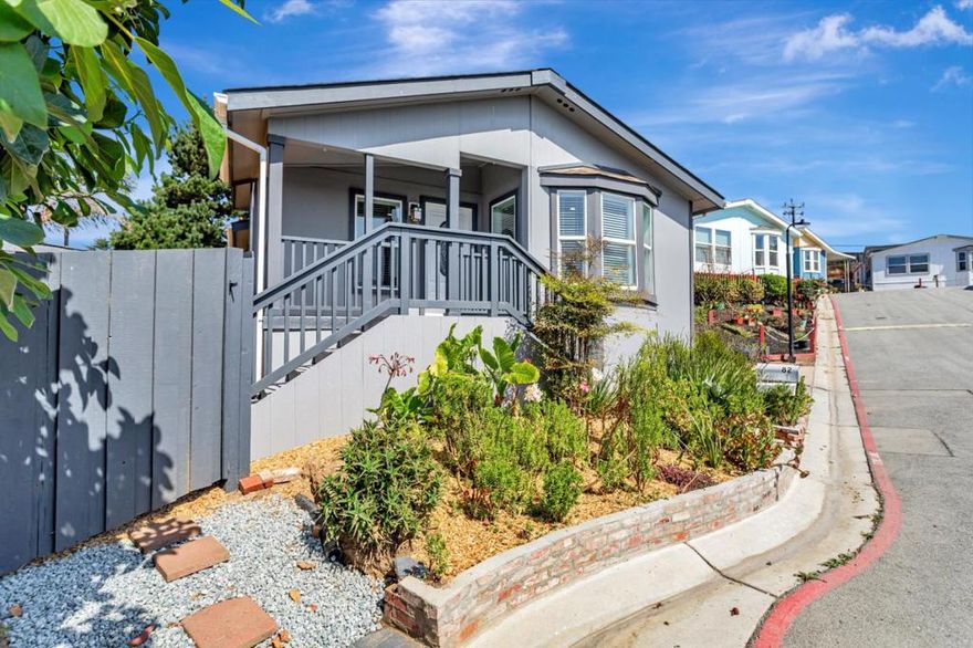 Discover coastal living at its finest in this beautifully maintained home at 1900 Highway 1, Space 82 in Moss Landing. Perfectly positioned between Santa Cruz and Monterey, this home offers the best of Californias Central Coastjust steps from the harbor, nature trails, and sandy beaches.  Inside, youll find a spacious and light-filled layout designed for comfort and functionality. The kitchen features ample cabinetry and counter space, while the open living and dining areas create a welcoming flow for everyday living or entertaining. The bedrooms are generously sized, providing the perfect retreat at the end of the day. Large windows throughout bring in natural light and refreshing coastal breezes.  Outside, enjoy a private deck and outdoor space ideal for relaxing or taking in the surrounding beauty. The community offers a unique lifestyle with close proximity to fresh seafood dining, kayaking, birdwatching at the Elkhorn Slough, and easy access to Highway 1 for commuting or weekend getaways.  Whether you're looking for a full-time residence or a coastal retreat, this home combines location, value, and lifestyle in one incredible package.  THE HOME IS VIRTUALLY STAGED.