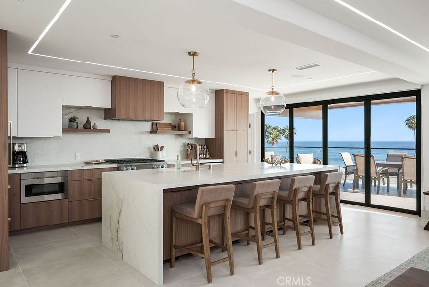 Welcome to your ultimate beachfront escape in the heart of Corona del Mar. Perfectly situated on the prestigious Ocean Boulevard, this fully furnished 4 bedroom, 4.5 bathroom residence offers the rare blend of luxury, privacy, and convenience—just steps from the sand. Enjoy panoramic ocean views from multiple vantage points, including two expansive decks ideal for relaxing, entertaining, or simply soaking up the coastal breeze. Inside, the home features an open-concept living space and spacious bedrooms with ocean views. Whether you're looking for a monthly or extended stay, flexible terms can accommodate your lifestyle. Don’t miss the opportunity to experience true beach living in one of Southern California’s most coveted coastal neighborhoods.