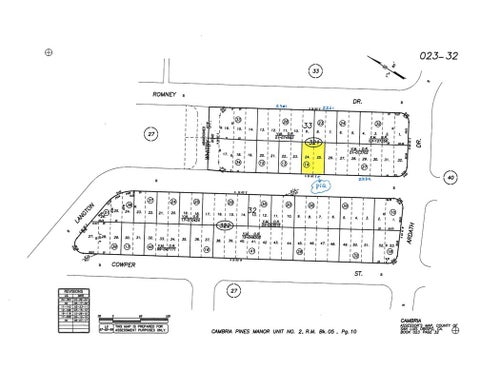 Tiny photo for 0 Langton, Cambria, CA 93428 (MLS # SC26130082)