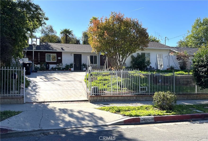 Incredible price & seller motivation on this beautifully decorated 4-bed pool home w/RV parking in Woodland Hills Carlton Terrace neighborhood. In recent years the home has gone through expansion& upgrades, with a large extended master suite with sitting area, large study den with high ceilings & built in shelves.  Steel beams were used in the expansion of the home which may assist toward possible 2nd story ADU addition.  Other upgrades include newer roof, insulation, smooth stucco, electrical panel, plumbing, vinyl windows, sliding doors, HVAC system, remodeled bathrooms, plenty of tile work, newer flooring & a top deck for views.  Take a closer look at the front & you will see the additional feet on both sides which can become useful in expanding driveway & front lawn once trees are trimmed & fence is extended.  Enjoy the summers in the pool or the large roof top deck, take a walk to all the new & exciting development & entertainment projects around Warner Center, RAMS training camp, Topanga Village w/shopping & fine dining. The home is conveniently located by 101 freeway, Kaiser Permanente, Pierce College & across Woodland Hills Academy middle school.