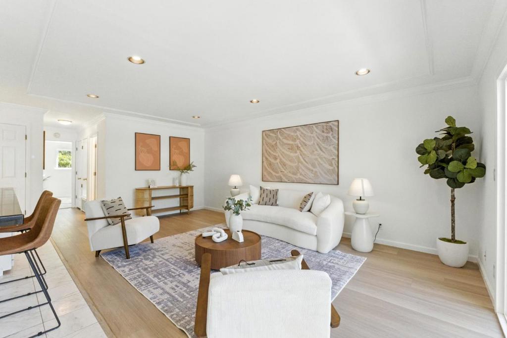 Welcome to 1898 Meridian Ave Unit 29, a bright and inviting top-floor 2-bedroom, 2-bath home in San Joses desirable gated Dry Creek community in Willow Glen. This thoughtfully designed residence features an open living and dining area, in-unit laundry, and central A/C. Enjoy morning coffee or evening relaxation on your private patio overlooking serene gardens. Practical perks include a separate storage room and two parking spaces: an assigned covered garage space plus an additional permit spot. The HOA covers water, garbage, and access to resort-style amenities: sparkling pool, cabana, BBQ area, fitness center, and a game room with ping pong and pool tables. Ideally located, you are less than 10 minutes to Willow Glen and Campbell downtowns, walking distance to Safeway, Starbucks, and restaurants, and just minutes from Whole Foods, Trader Joes, the Pruneyard, and Santana Row. A perfect blend of comfort, convenience, and communitymove right in and enjoy! Dont miss it!