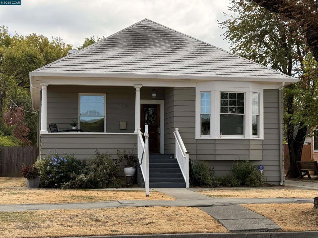 This lovingly cared-for Bungalow blends tasteful updates with classic charm. Flooded with beautiful natural light, the home sits on a large lot with residential multiple zoning and alley access — offering great potential for an ADU or future expansion. Inside, you'll find refinished original hardwood floors, a spacious kitchen, and a cozy mud/laundry room leading to the backyard. The kitchen and bathroom were remodeled about 10 years ago, and much of the home still features its original character — including wood paneling and a built-in buffet. Additional highlights include: Metal roof, Newer A/C unit, furnace, & Pest report with Section 1 clearance available. Conveniently located near Hwy 12, Hwy 80, public transportation, and more — this home is move-in ready with room to grow. OH 10/12 12-3pm.