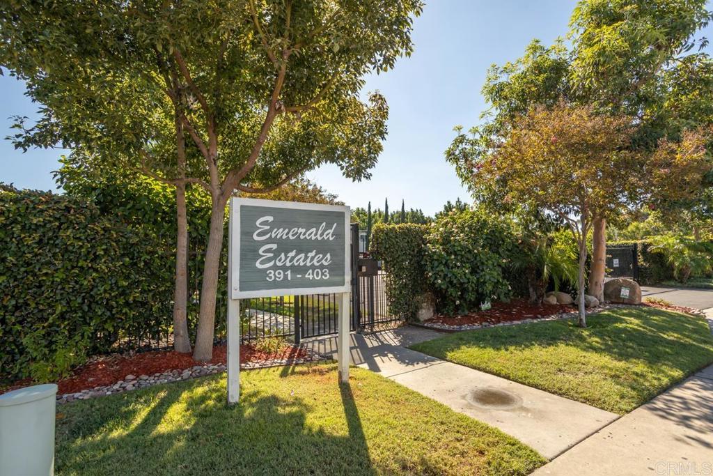 A Beautiful, Cozy 2BR, 1BA Condo in The Gated Community of Emerald Estates Condominiums in The City of EL Cajon. This Second Floor Unit Has Updated Appliances, an Oversized Master Bedroom, and A Stunning Bathroom. A/C Unit in Living Room and Features Wood Laminate Flooring Throughout The Condo. Private Parking Space and Two Community Laundry Rooms. Your own Locked Personal Storage Area. Centrally Located Close To Freeways, Public Transportation, Schools and Shopping.