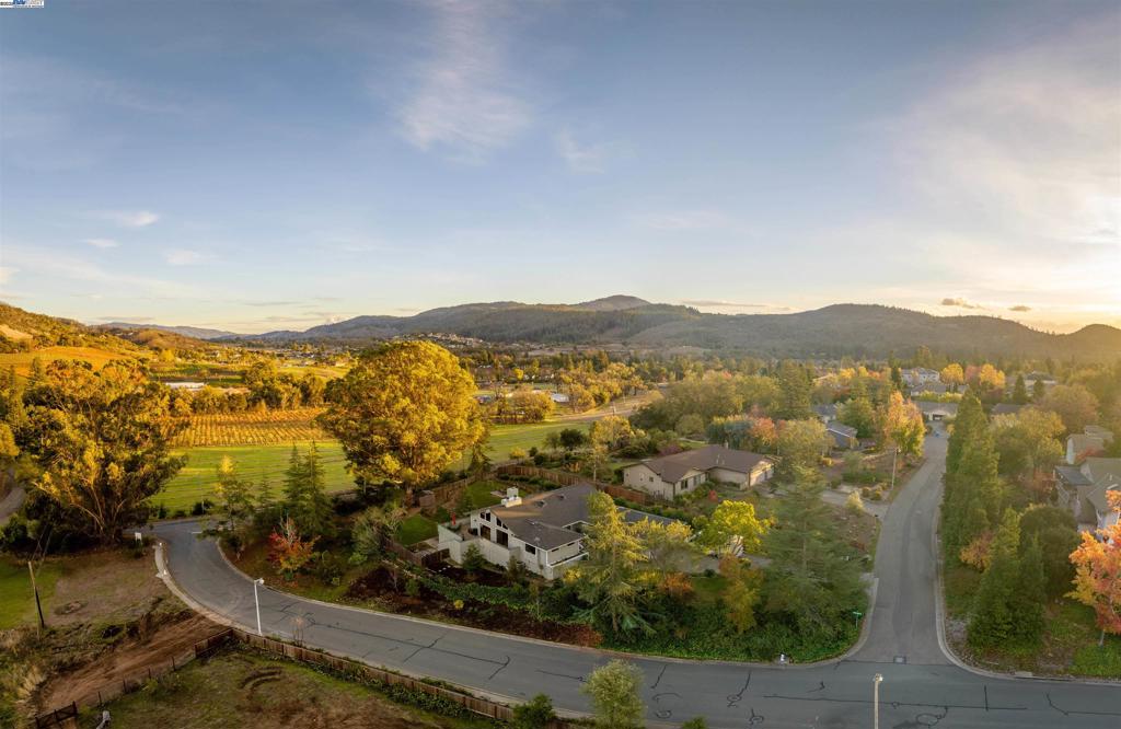 Lovely Ranch Style Home with scenic views of Mount Hood and stunning Sonoma Wine Country Vineyards. This single story home excellently displays interior redwood siding and wood ceilings with open beams. Floor to ceiling windows capture scenic vineyard and mount views while bringing in natural lighting. Home has 3 wood burning fireplaces, a beautiful wrap around deck for entertaining, a terraced backyard with artificial lawn and room for a pool and other amenities. Kitchen has recently been remodeled with new quartz counters and painted cabinets with plenty of space for new owner to put their own personal touches. Close to award winning Austin Creek Elementary School, Spring Lake and beautiful Kenwood. Views: Ridge