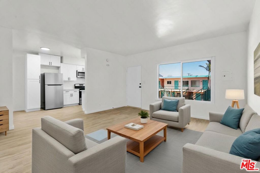 Newly remodeled unit in stunning Palm Springs-inspired building in Playa del Rey. Welcome to your dream oasis in the heart of Playa del Rey! This remodeled apartment building exudes the chic and vibrant aesthetic of Palm Springs, offering a perfect blend of modern luxury and mid-century charm. Each unit has been meticulously updated with high-end finishes, including gourmet kitchens with stainless steel appliances, quartz countertops, and designer cabinetry. Enjoy spacious living with large windows that flood the space with natural light. This building allows you to enjoy resort style living with a sparkling pool perfect for soaking up the California sun. Nestled in the desirable Playa del Rey neighborhood, you're just minutes away from the beach, trendy restaurants, shopping, and entertainment options. Easy access to major highways and public transportation makes commuting a breeze. Experience the perfect blend of style, comfort and convenience in this one-of-a-kind apartment building. Schedule a tour today and make this Palm Springs-inspired paradise your new home!