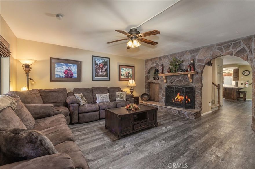 Nestled in a highly desirable location in Big Bear Lake, this charming two-bedroom, two-bathroom cabin offers 1,410 square feet of inviting mountain living. Just blocks from the ski slopes and near The Village, this property places you in the heart of all that Big Bear has to offer. Inside, you’ll find a warm and welcoming interior featuring a cozy stone fireplace, a wet bar for entertaining, and the convenience of interior laundry. The open layout extends to a private patio, perfect for enjoying fresh alpine air year-round. Additional highlights include a detached garage just steps from the kitchen, a low HOA for added value, and proven rental history—making this cabin not only a relaxing retreat but also a smart investment. Whether you’re seeking a full-time residence, a weekend escape, or an income-producing property, this cozy cabin combines comfort, charm, and a truly prime Big Bear Lake location.