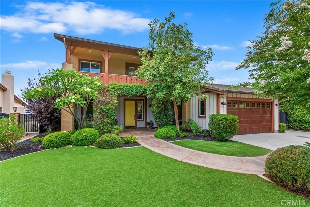 To Infinity and Beyond! This stunning VIEW cul-de-sac pool home truly has it all! Featuring 4 bedrooms and 4 bathrooms, this property is packed with upgrades.
Step inside to find impressive wood flooring, soaring ceilings, and striking 100-year-old reclaimed barn wood accent panels. Custom fixtures and designer touches elevate every room. A double-sided fireplace with a custom mantel and tile adds warmth and elegance to both the family room and living room.
The expansive kitchen is a chef’s dream, offering granite countertops, a breakfast bar, stainless steel appliances, upgraded fixtures, and a walk-in pantry. A bedroom and full bath on the main level provide flexibility for guests or multi-generational living.
Upstairs, the primary suite is very spacious. Complete with its own separate retreat, a double-sided fireplace with designer tile & mantel, and a private balcony boasting sunset views.
Another upstairs bedroom is ensuite as well.
Outside, the resort-style backyard is an entertainer’s paradise. Enjoy a custom patio cover, two palapa areas—one with a built-in Treager BBQ, the other with a stereo system, refrigerator, fireplace, and TV. The infinity pool features a thrilling slide, spa, outdoor shower and playful bubble features, surrounded by lush tropical landscaping.
Gardeners and fruit lovers will delight in the variety of fruit trees, including orange, lemon, plum, apricot, banana, loquat, kumquat, cherry, longan, grape, and avocado. There are also two charming playhouses, raised planter boxes, another outdoor fireplace, and a spacious grassy area—all perfectly positioned to enjoy the breathtaking sunset views.
This one-of-a-kind property combines luxury, comfort, and fun—located in a cul-de-sac location. Don't miss your chance to own this backyard oasis!