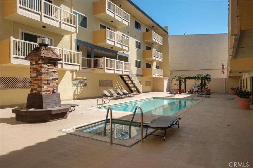 Welcome to Hermosa Surf. This oversized 1-bedroom, 1-bath residence offers approximately 726 sq ft of living space and a large balcony overlooking the serene courtyard. The interior is in near-original condition and ready for your remodeling vision. Live close to everything you love about Hermosa: cafes, shops, restaurants, and the beach. Downtown Hermosa Beach is just moments away, and it’s approximately 0.7 miles to the sand and Strand.



Community amenities include laundry facilities, a pool and hot tub, a BBQ area, a fitness room, and convenient elevator service. The unit also comes with one parking spot in the underground parking garage.



Whether you’re a first-time homebuyer seeking value in a prime beach location or an investor looking for a smart addition to your portfolio, this is an excellent opportunity to customize and create your ideal coastal retreat.