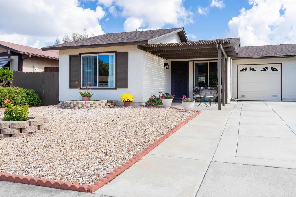 Beautifully updated single-story home in the desirable 55+ community of Peacock Hills! This spacious twin home offers 2 bedrooms, 2 bathrooms, and approximately 1,100 sq. ft. of living space, including a permitted family room addition. Enjoy a bright, open layout with new luxury vinyl flooring, fresh interior and exterior paint, new kitchen cabinets, granite countertops, and new appliances. Both bathrooms have been tastefully remodeled. Other upgrades include a brand new roof, new central A/C with ducts, double-pane windows, and termite clearance. Two covered patios, a storage shed, and low-maintenance landscaping make outdoor living easy. Situated on a quiet street with plenty of parking, a private yard, and beautiful views. HOA is only $125 per year. Conveniently located minutes from the beach, harbor, and Mottino Family YMCA. Move-in ready and handicap-friendly—this is coastal living at its best!