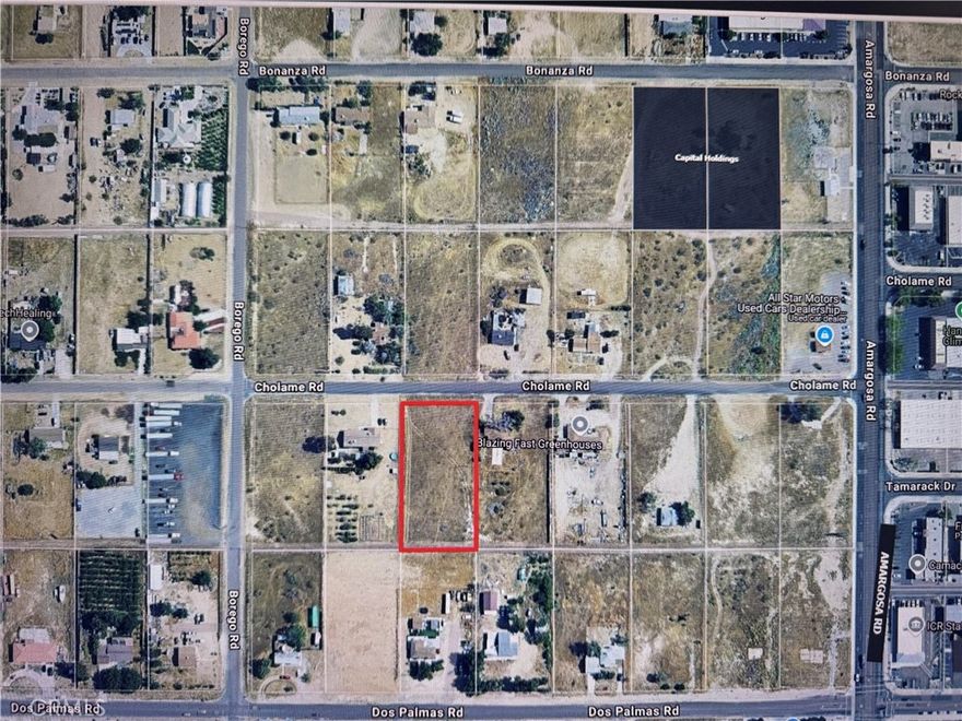 RARE Commercial zone land over 1 acres in Great area of Victorville. One of the fastest growing area in California. Zoning: CA Commercial Administrative-allows for an office or medical building, a travel agency, pharmacy, a bank and other commercial type uses, subject to the reequirements and development approval of the city of Victorville.