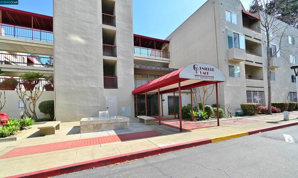 Location, location, location! Situated on the top floor with convenient elevator access, this lovely updated unit offers privacy and serenity. A very quiet penthouse, tastefully remodeled and featuring new carpet, fresh paint, two spacious bedrooms and two updated bathrooms with new granite countertops, faucets and lighting, mirrored closet doors throughout, abundant storage and in-unit laundry. The light and airy open living room boasts vaulted ceilings, and an inviting private balcony with gorgeous views of mature redwood trees. The dining area features a custom mirror wall and upgraded kitchen features Silestone quartz countertops, stainless sink and newer appliances, pantry and under-cabinet lighting. The home is in close proximity to Iron Horse Trail, BART, shopping, dining, freeways, and downtown Walnut Creek. HOA includes water, garbage, and amenities of secure under building parking, pool, spa, gym, locked bike storage, conference room, oversized patio with bbq area, designated car wash area and and no steps to entry with convenient elevator access. This is a winner!! Similar size nearby Unit 309 sold 1 year ago for $620K!