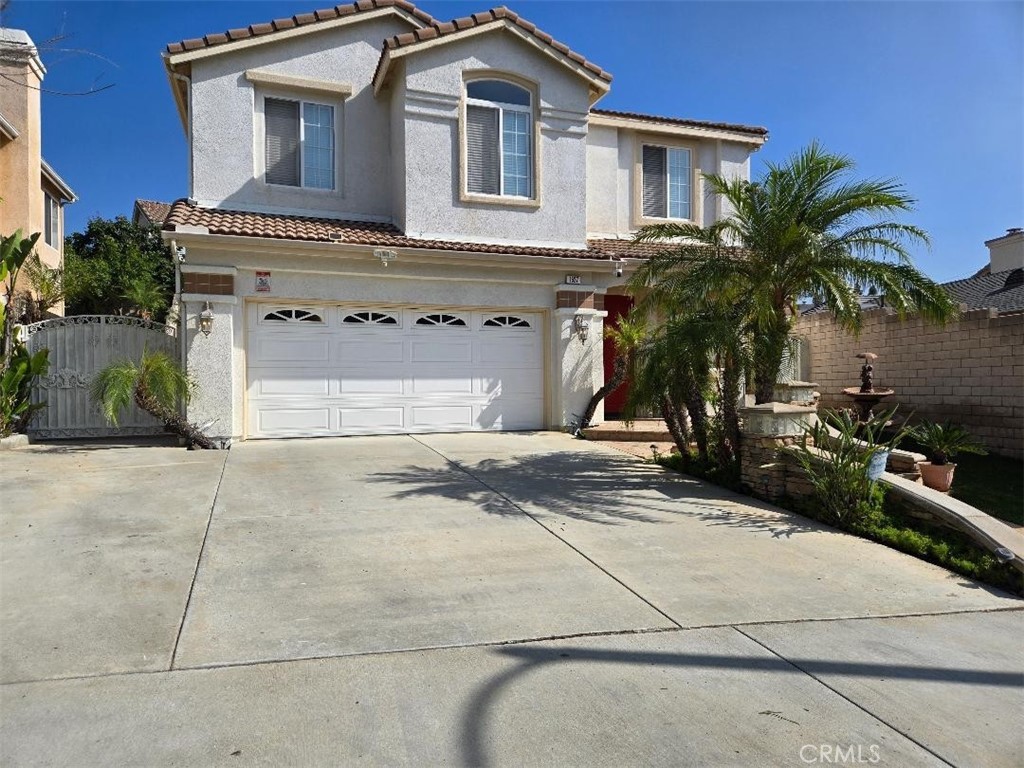 Opportunity knocks! This charming 4-bedroom, 2.5-bath, 2-story home on a corner lot awaits you. The home sits on approximately a 5,790 sq ft lot with a cozy porch. It offers a spacious 2,400 sq ft of living space (per builder). The kitchen is open and roomy, featuring granite countertops and stainless steel appliances. The home also boasts new paint. It features carpet, laminate flooring, tile flooring, ceiling fans in all bedrooms and the family room, and crown molding throughout. Recessed lighting enhances the entire home. It includes walk-in showers and upgraded granite in all bathroom countertops. The larger side yard and a good-sized backyard provide plenty of outdoor space. A built-in foundation patio with a fountain is ready for your custom-built patio. Additional features include a BBQ island and a large backyard shed for extra storage. There's a loft of 100 sq ft, not included in the official square footage, with unknown permits. The attached 2-car garage offers direct access, along with three parking spaces on a long driveway and ample street parking. Located in a quiet neighborhood, this home is close to schools and shopping.