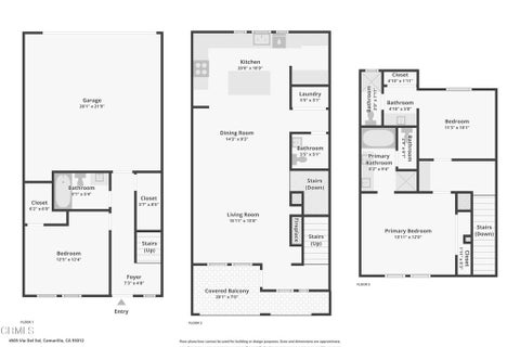 Tiny photo for 4505 Via Del Sol, Camarillo, CA 93012 (MLS # V1-37656)