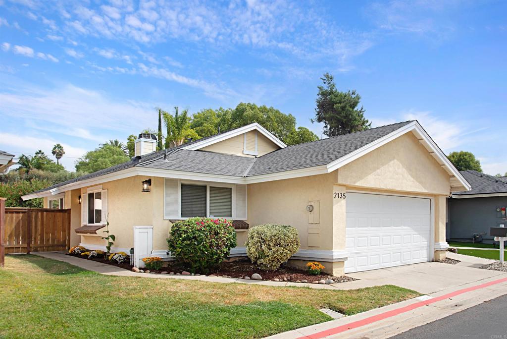 Great starter home or retirement location or anytime in between! Single story EZ care patio style home with private back yard and just 3 homes from quiet pool/spa! New interior paint, new carpet and new vinyl plank flooring! Don't miss out on one of the last reasonably priced homes centrally located in excellent neighborhood minutes from shopping, freeways and schools.