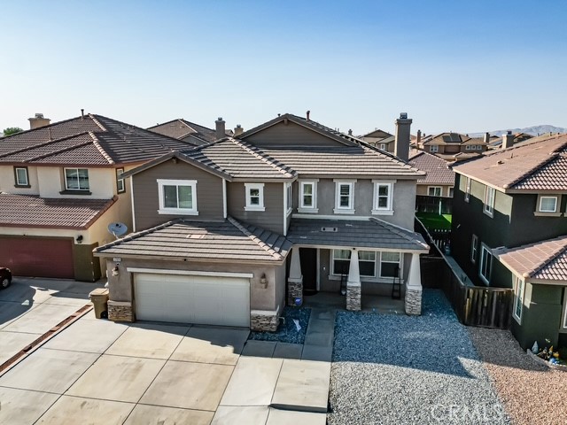 MISSION CREST BEAUTY! 12920 La Costa Ct Hesperia, welcome to this spacious 5-bedroom 3-bath 2 story home in desirable MISSION CREST featuring a downstairs bedroom and full bath a bright open kitchen with an island perfect for entertaining, cozy family room with fireplace, master bath includes a jacuzzi tub, this home is located in a quiet cul-de-sac with no HOA, close to top rated schools, parks, shopping, and freeway access. This home has it all! and is move in ready