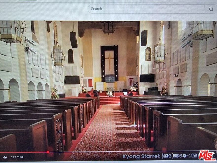 Main Sanctuary, Seating capacity of 800-1000 people, monthly rent $ 15,000 +NNN. Paradigm Hall, Approximately 2,229 sq.ft, monthly rent  $ 6,600 + NNN.  Fellowship Hall, Approximately 2,960 sq.ft, monthly rent $ 8,500 + NNN. ALL THREE SPACES ARE OFFERED UNDER THE SAME RENTAL CONDITIONS : Monday through Saturday , Full -day use. SUNDYA. Main sanctuary available offer 4:00pm. The other two spaces available after 2:00pm.