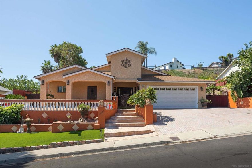 Former 5-star rated Airbnb! This beautifully maintained single-story home is located in a quiet and desirable Rancho Peñasquitos neighborhood. Sitting on a HUGE LOT, nearly a quarter acre, this home offers exceptional curb appeal, a bright open floor plan, and a sleek contemporary kitchen. The master suite provides private access to the front patio, and the master bathroom has been thoughtfully designed for wheelchair accessibility and comfort. The backyard is an entertainer's dream with a covered patio, artificial turf, low-maintenance landscaping, and plenty of space to host gatherings of all sizes. There's a separate large covered area that has been used as a dance floor and karaoke for parties. Seller also built a convenient storage shed for extra tools or seasonal items. No HOA and no Mello-Roos! Paid-off solar provides valuable energy savings. Ideally located near the 15 freeway, shopping, dining, fitness centers, and top-rated schools. This property is a rare find that blends style, convenience, and long-term value. An excellent choice for an expanding family, a retirement retreat, or an investment property with proven short-term and long-term rental success. A must see!